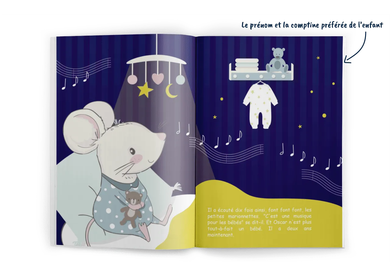 Bonne nuit - Créez mon livre