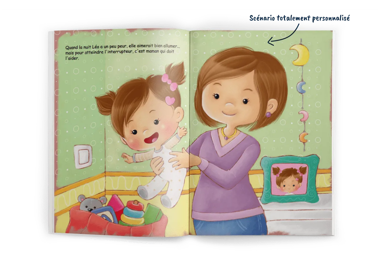 Petit à petit (version fille) - Créez mon livre