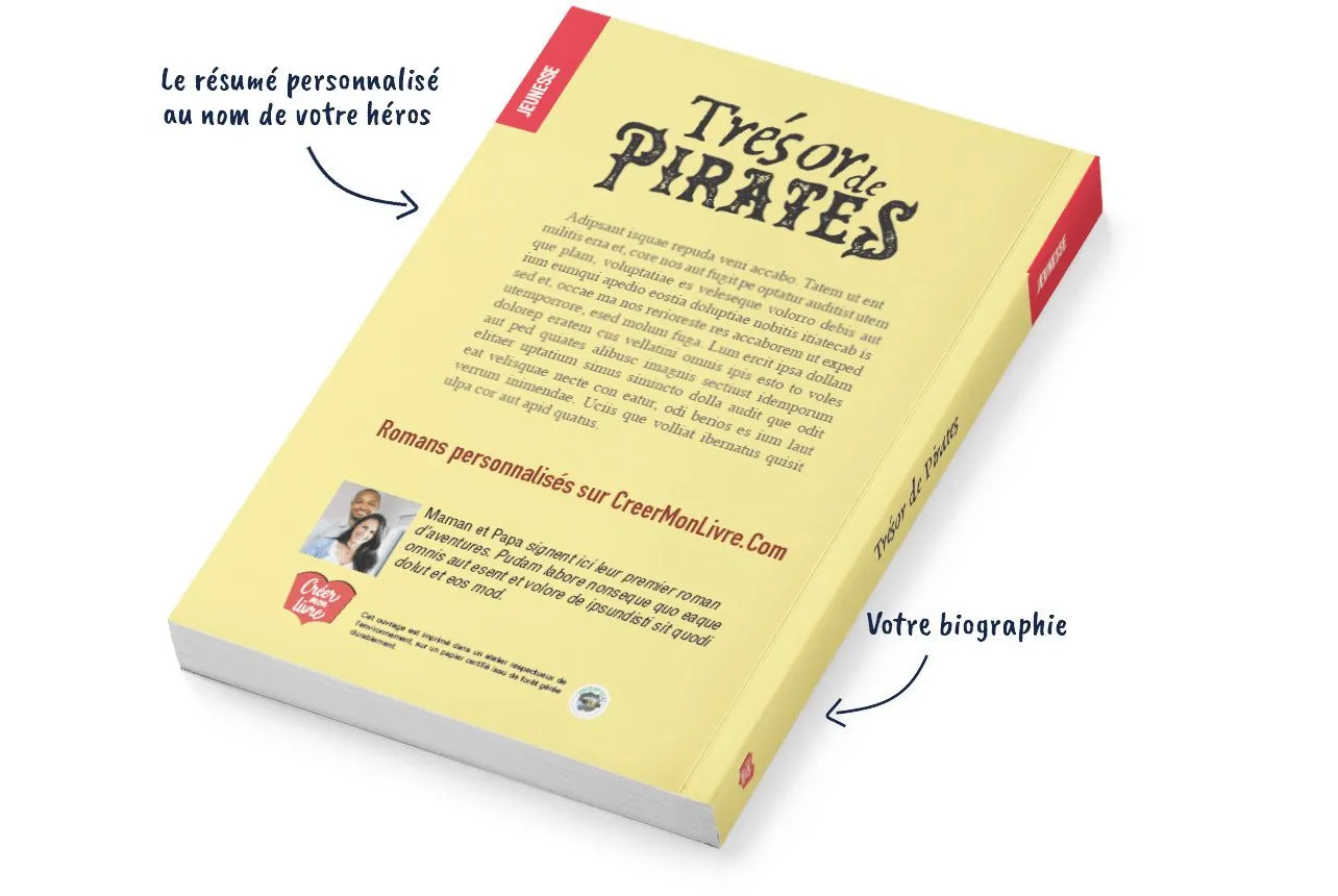 Trésor de pirates - Créez mon livre