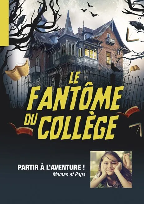 Livre Le fantôme du collège par CréerMonLivre