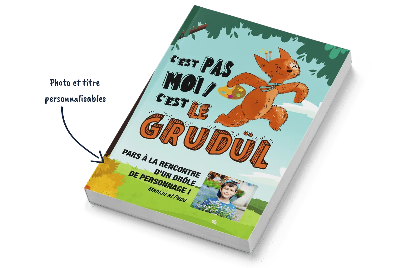C'est pas moi, c'est le Grudül ! - Créez mon livre