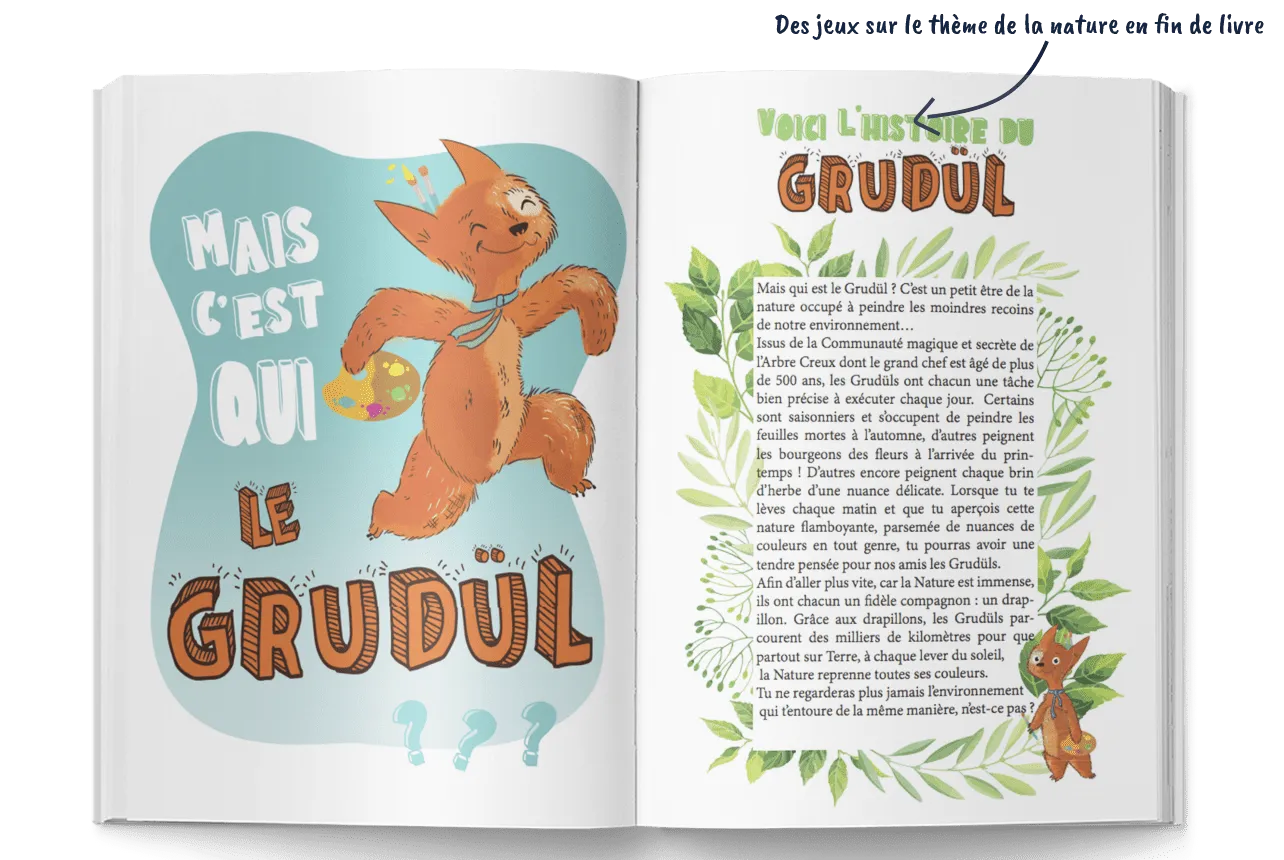 C'est pas moi, c'est le Grudül ! - Créez mon livre