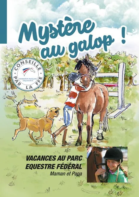 Livre Mystère au Galop par CréerMonLivre