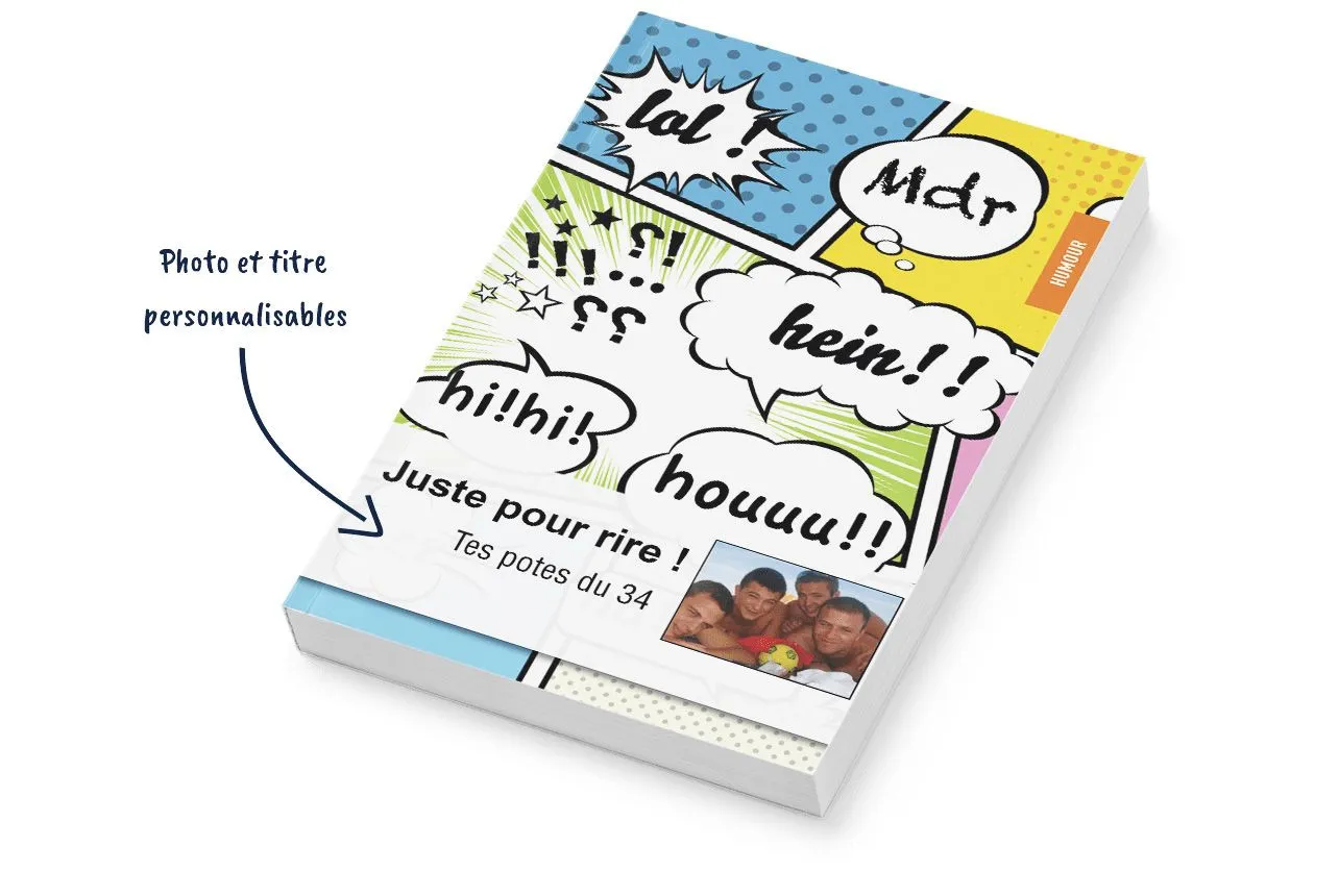 Petites histoires drôles à personnaliser - Créez mon livre