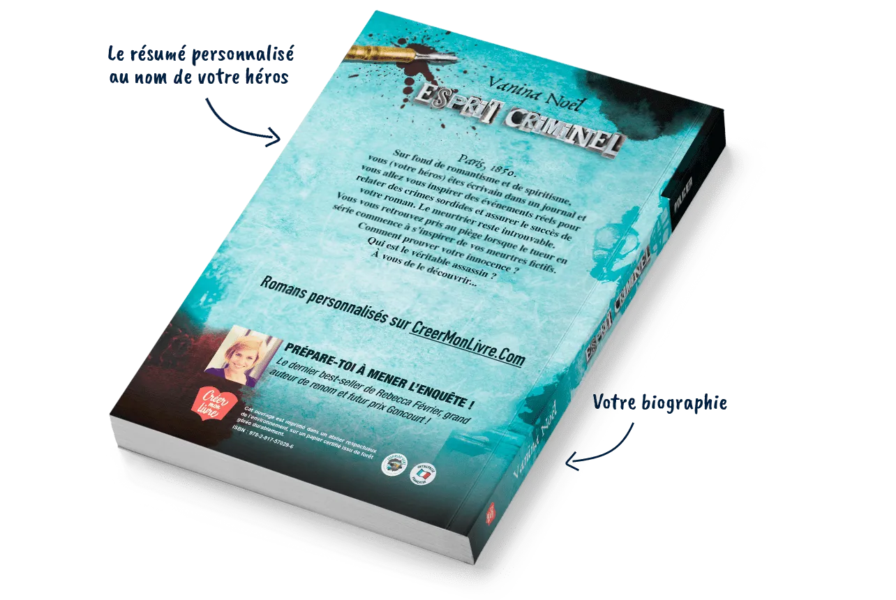 Esprit Criminel - Créez mon livre