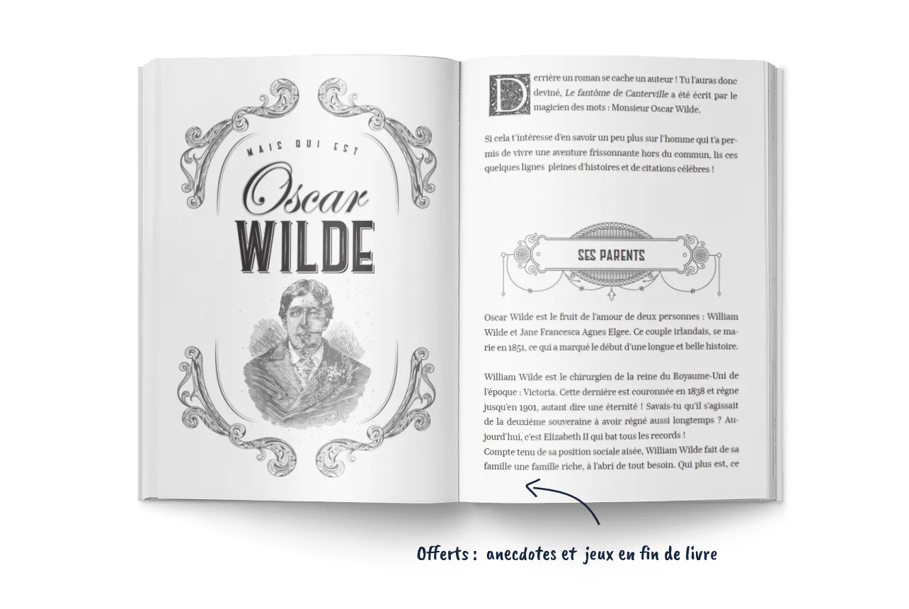 Le fantôme de Canterville - Créez mon livre