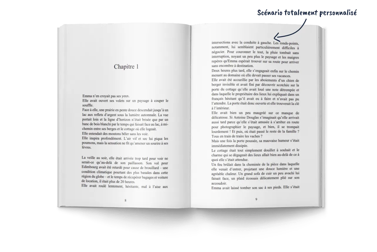 La maison du Loch - Créez mon livre