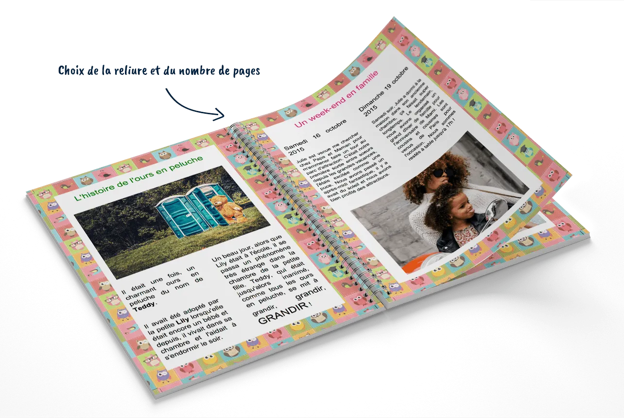Ecrire un livre pour un enfant - Créez mon livre