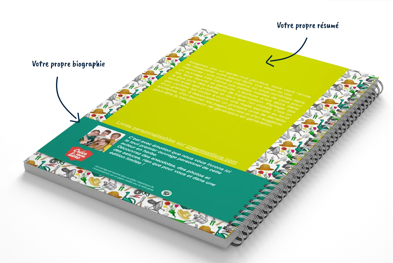 Créer le livre de son jardin - Créez mon livre