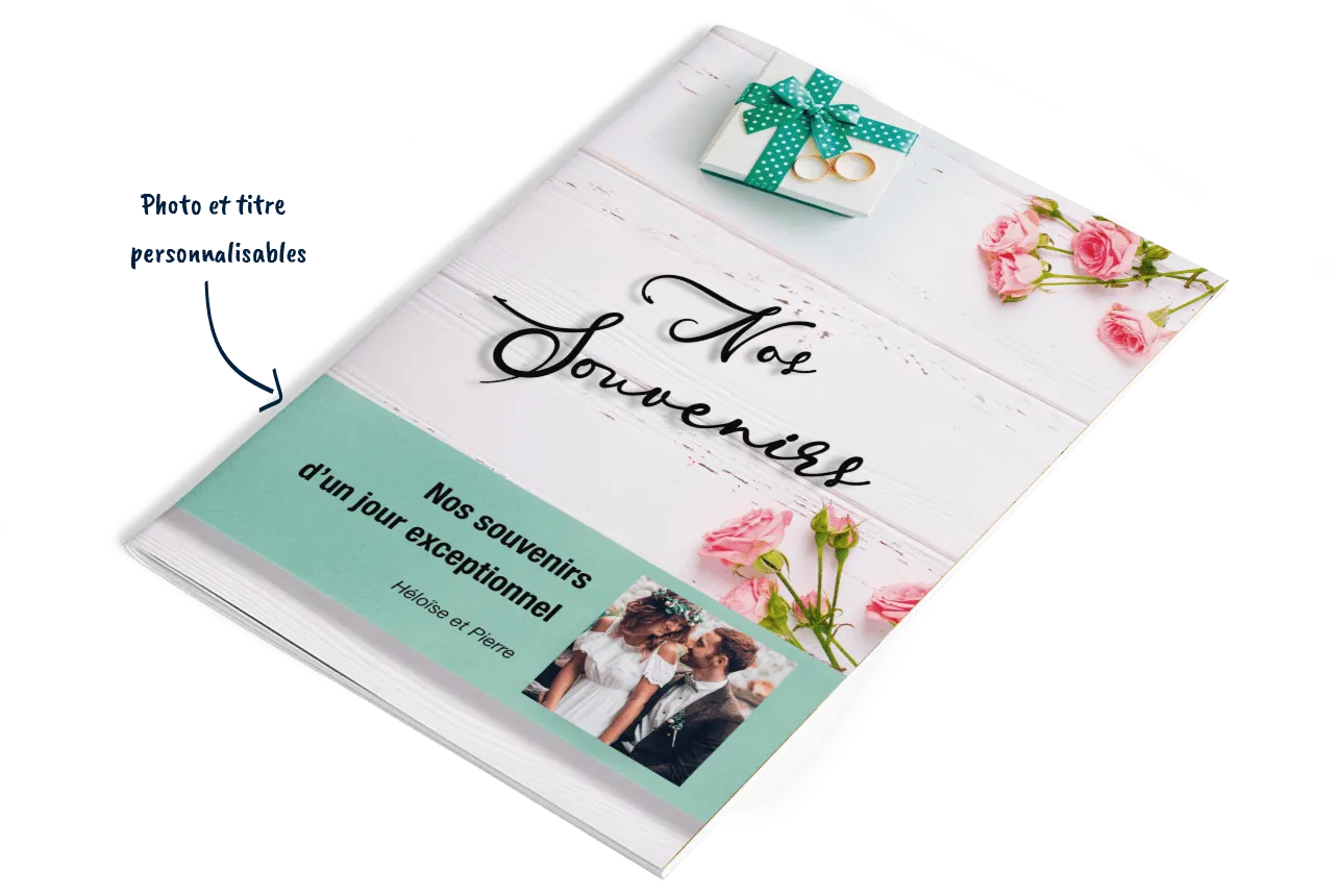 Livre de mariage - Créez mon livre