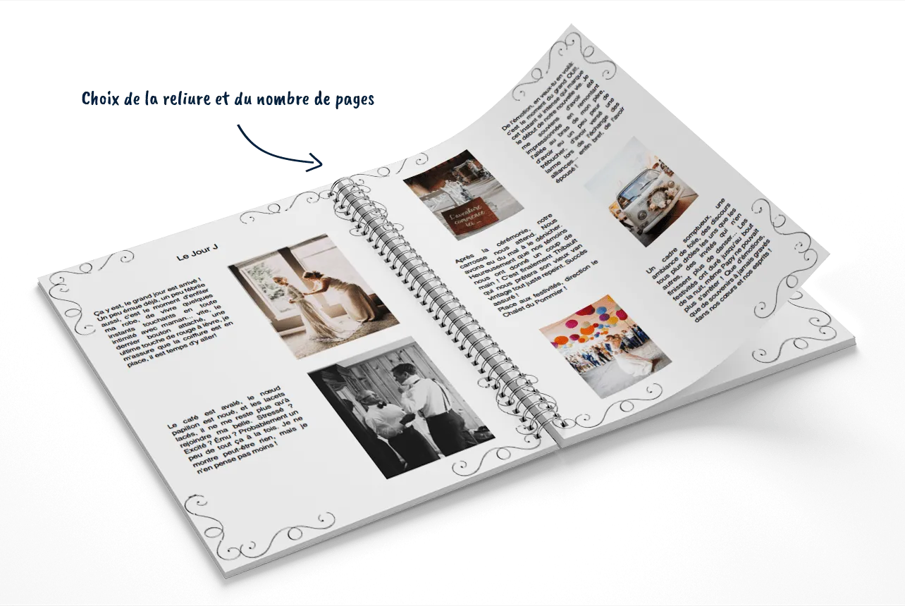 Livre de mariage - Créez mon livre