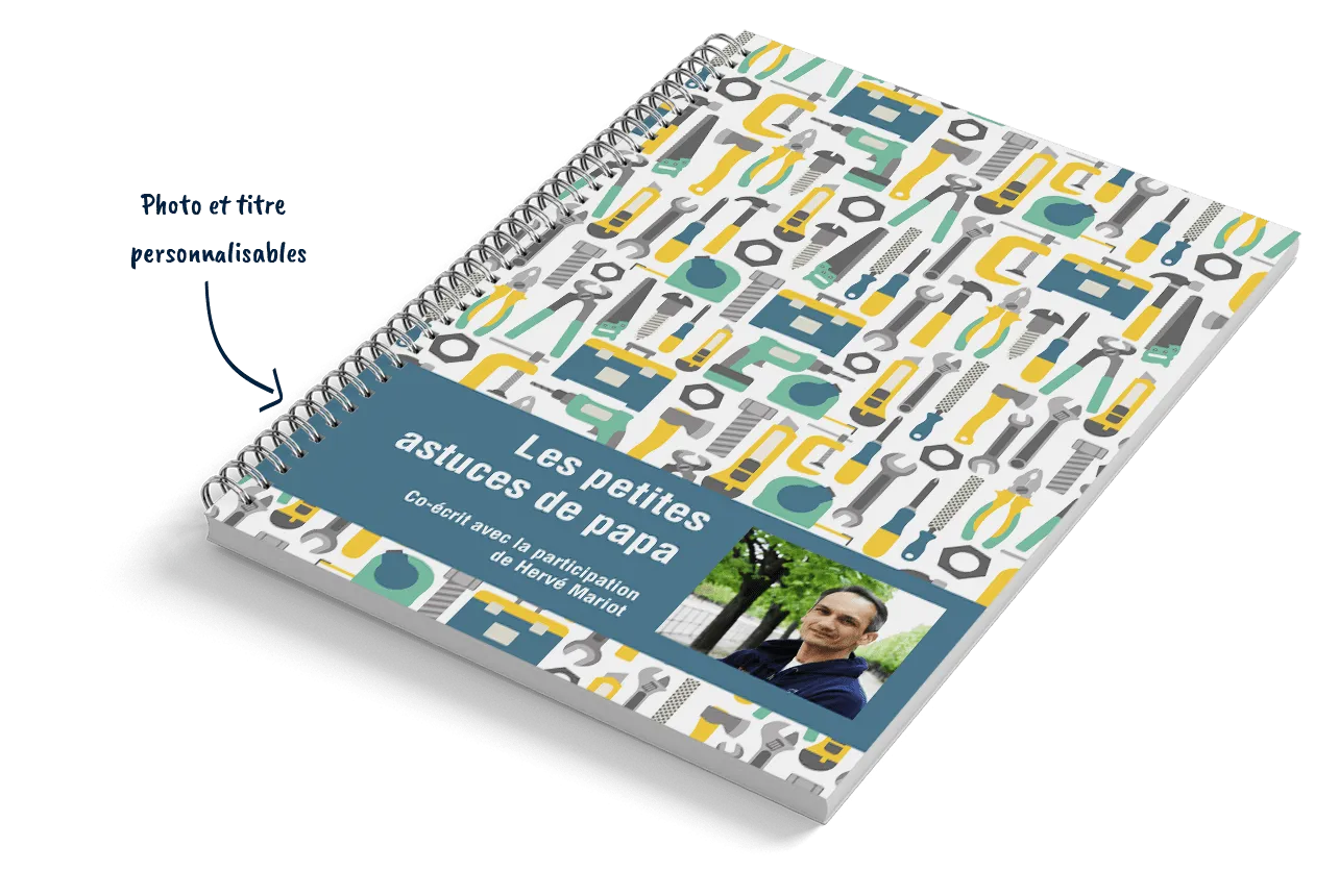 Cahier de bricolage - Créez mon livre
